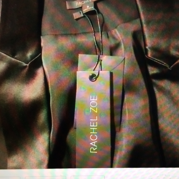 NWT Rachel Zoe Doube Breasted Tuxedo Vest Size 6 - Picture 4 of 14